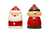 Santa & Elf Salt & Pepper Shaker Christmas Set