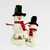 Christmas Decor Felt Snowman With Red Scarf - Large