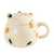 Whimsy Cat Mug With Lid and Spoon