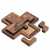 Plus Design Wooden Puzzle Game