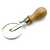 Stainless Steel Pizza Cutter with Wooden Handle