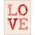 With Scripture Valentine Card - Love Flowers