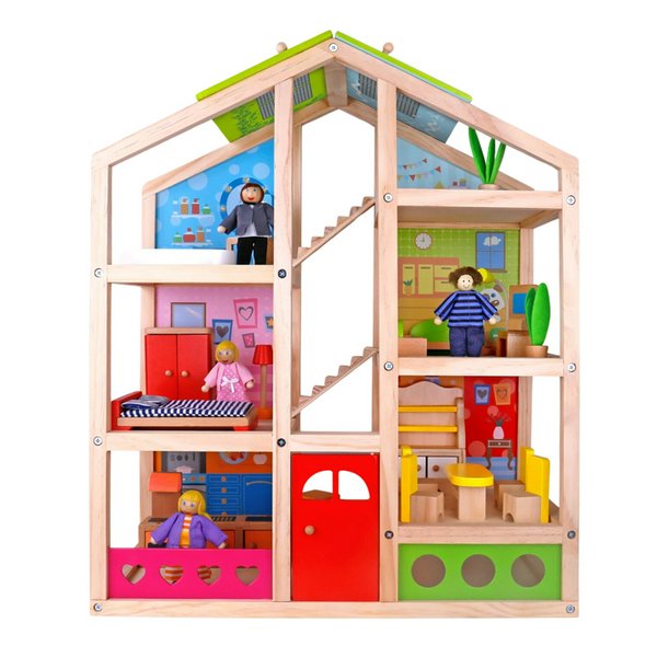 Toysters Doll House With Furniture