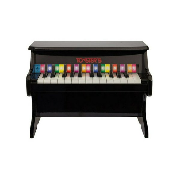 Toysters Black Wooden Piano